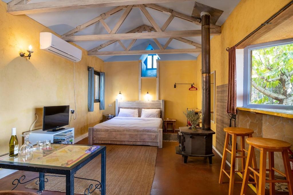 Si-Har Chalets Nimrod Bagian luar foto