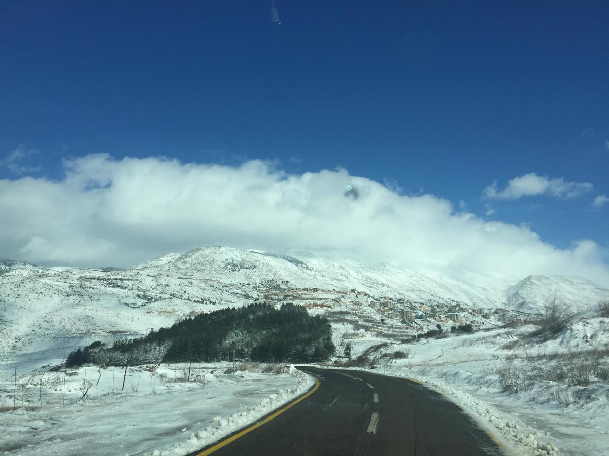 Si-Har Chalets Nimrod Bagian luar foto